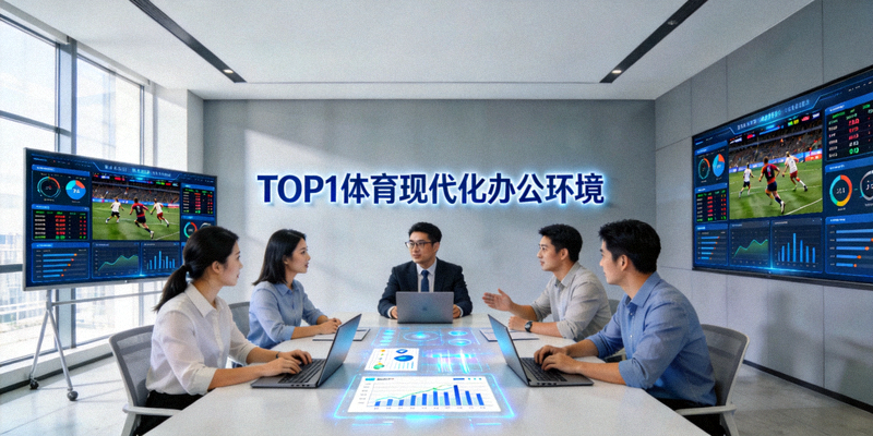 TOP1体育现代化办公环境 - 团队协作讨论体育数据分析